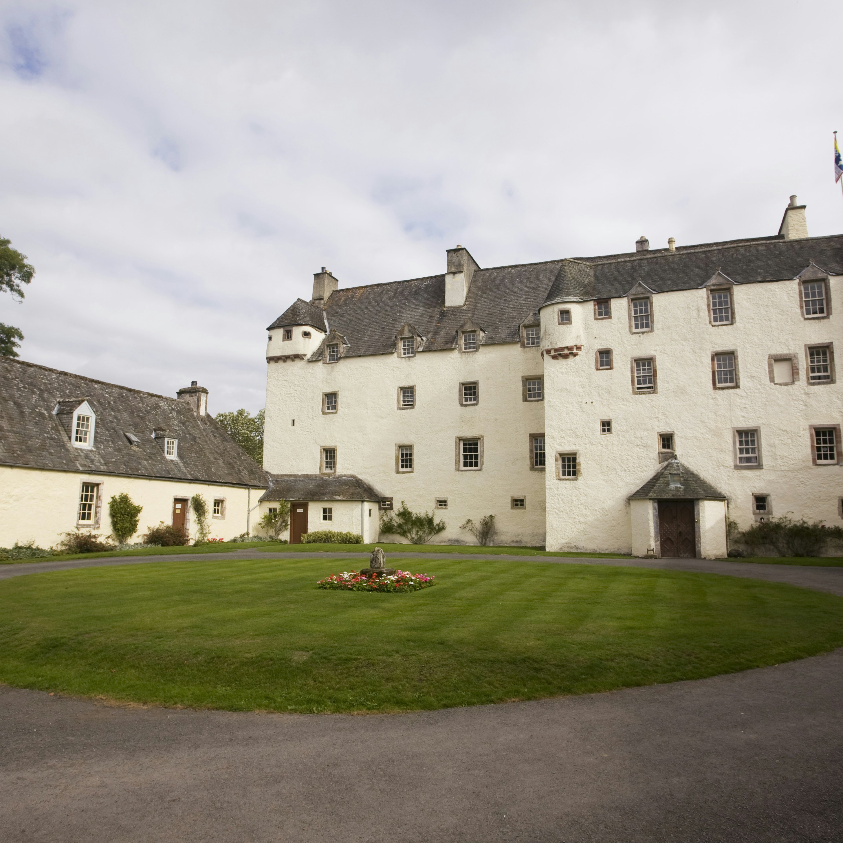 Traquair house near Peebles.