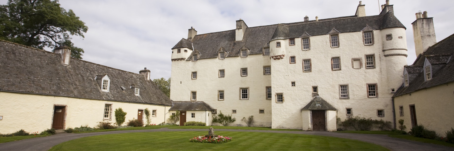 Traquair house near Peebles.