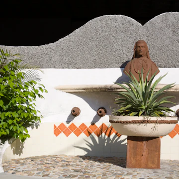 Zocalo Plaza in Old Town Acapulco.