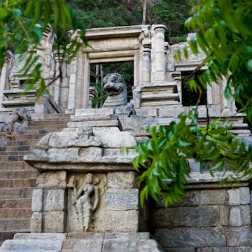 Yapahuwa rock fortress.