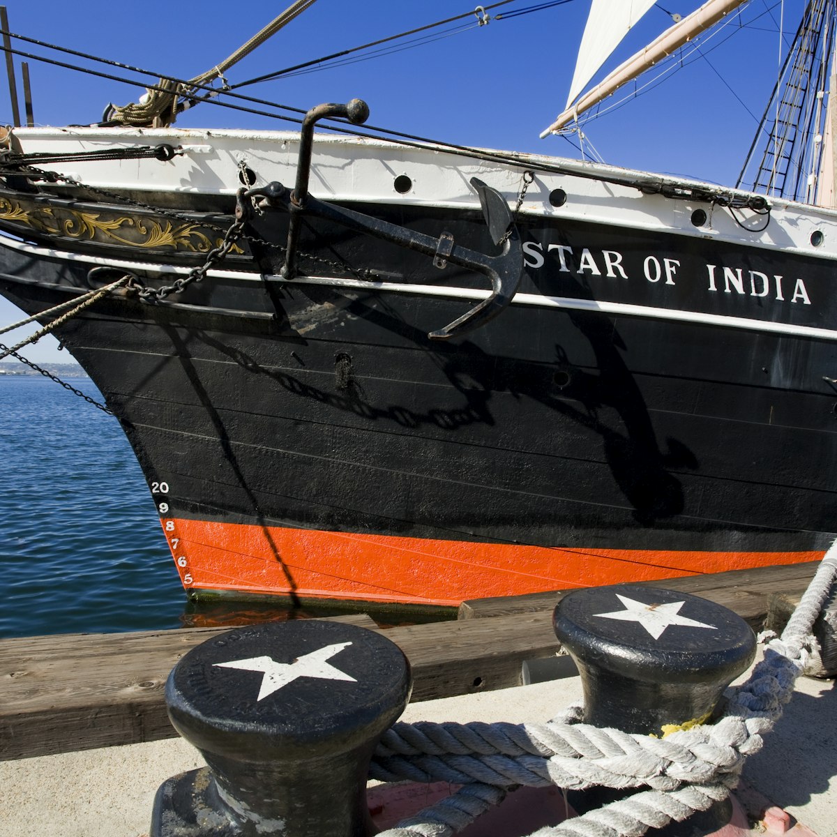 Star of India at the Maritime Museum on the Embarcadero.