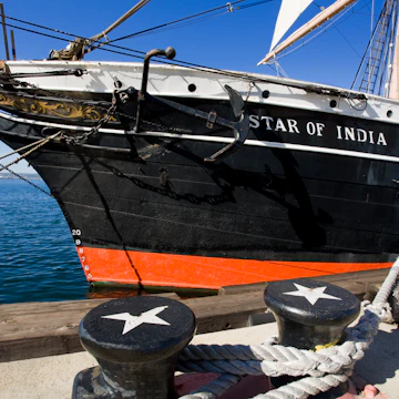 Star of India at the Maritime Museum on the Embarcadero.
