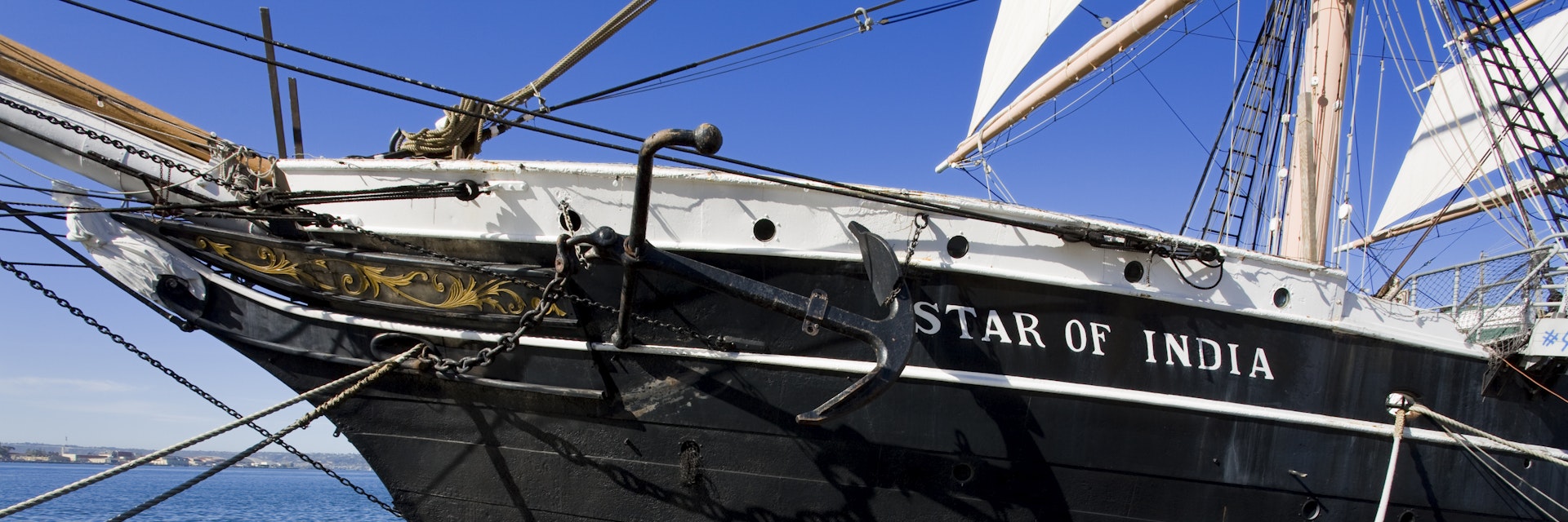Star of India at the Maritime Museum on the Embarcadero.
