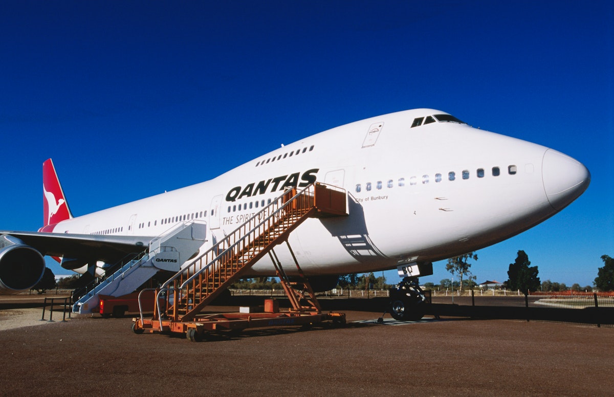 Qantas 747-200, Qantas Founders Outback Museum.