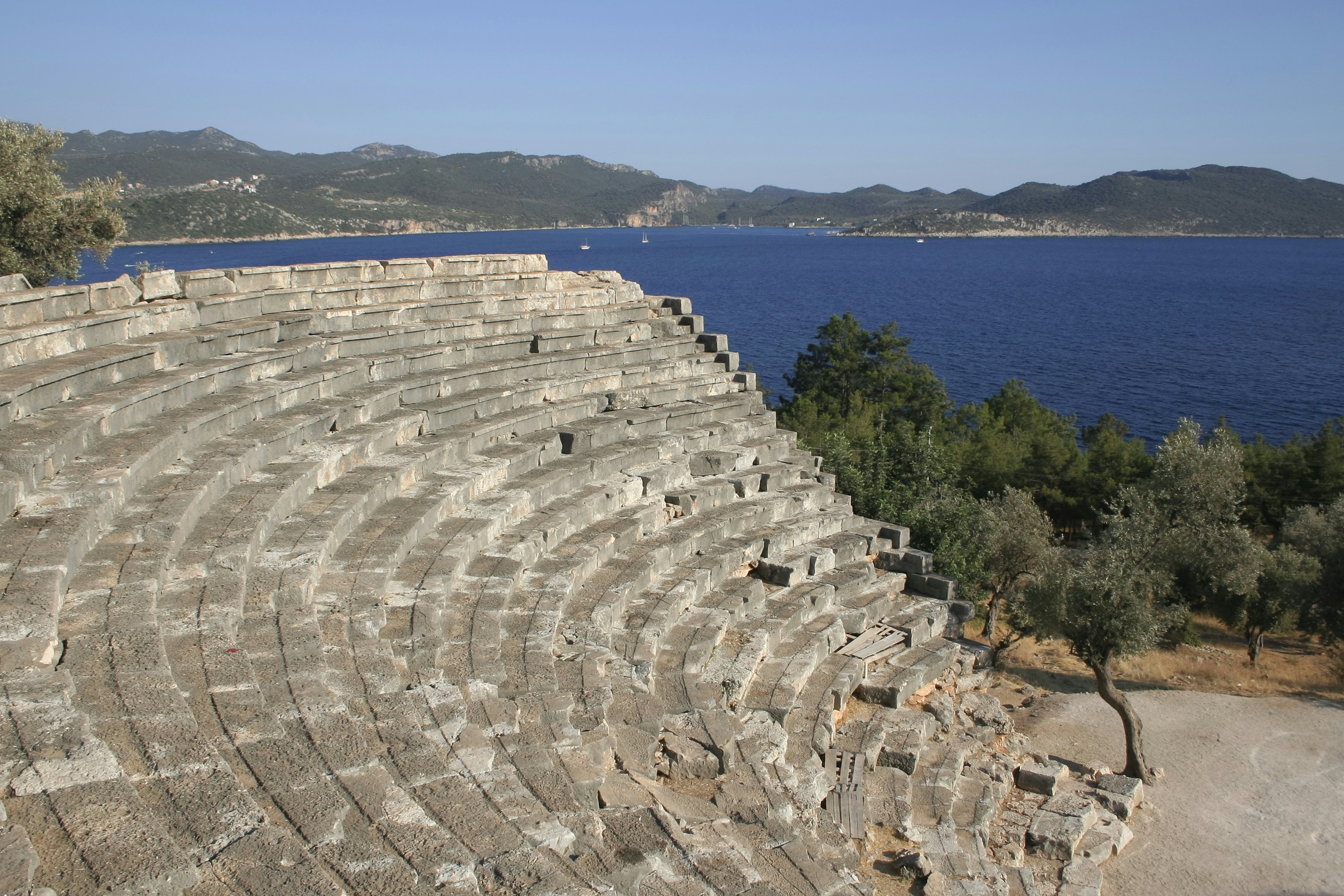 Ancient Theater in Kas Antalya