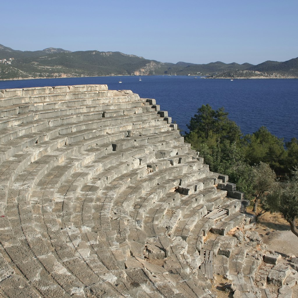Ancient Theater in Kas Antalya