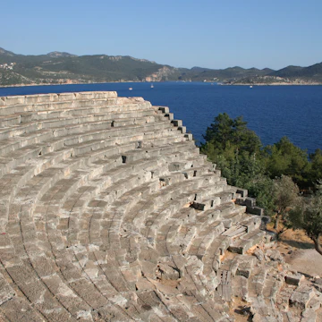 Ancient Theater in Kas Antalya