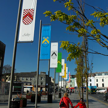 Eyre square in Galway Ireland