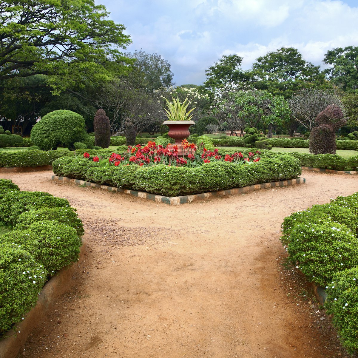 Lalbagh botanical garden in Bangalore