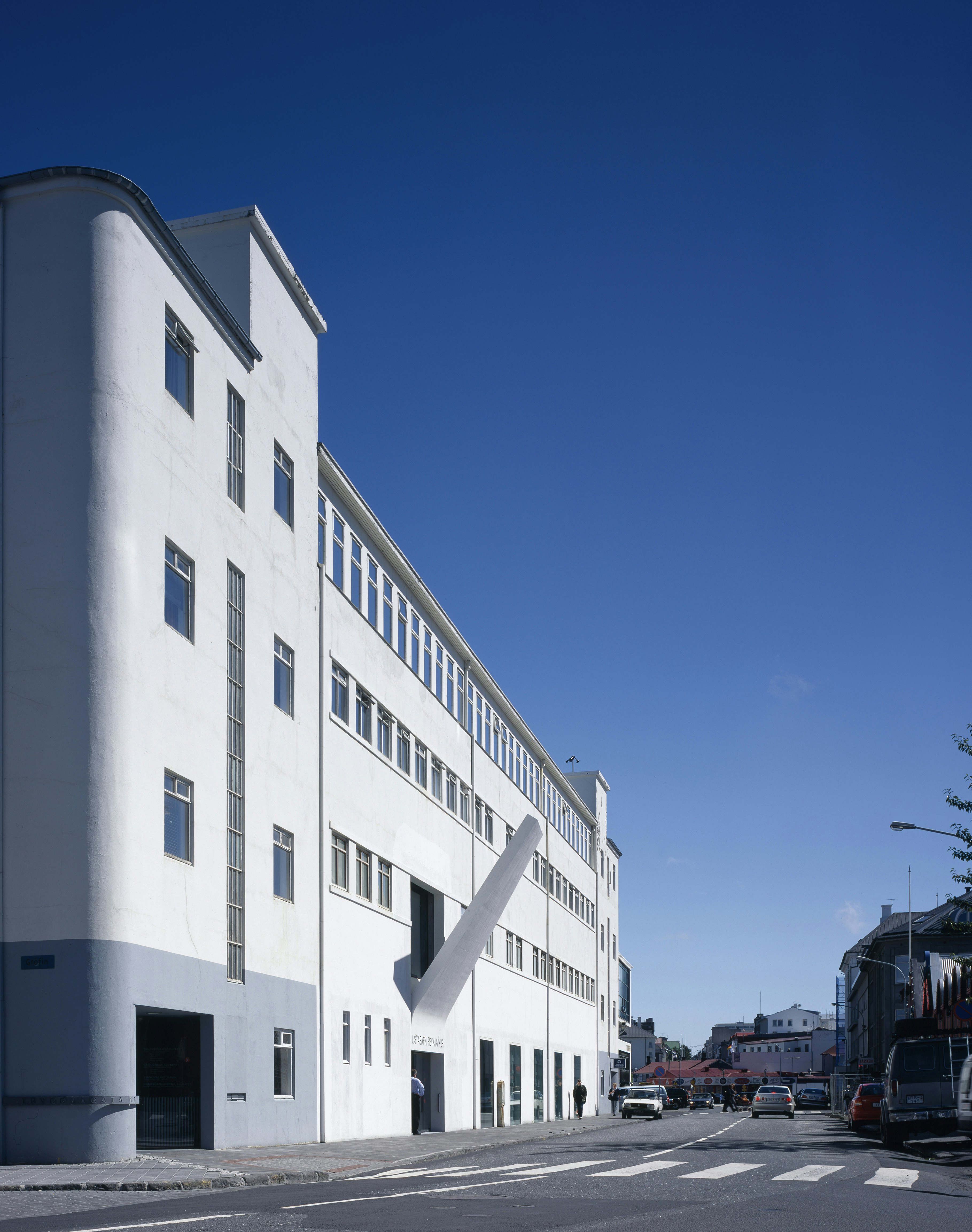REYKJAVIK ART MUSEUM  THE HARBOUR BUILDING EXTERIOR SOUTH ELEVATION