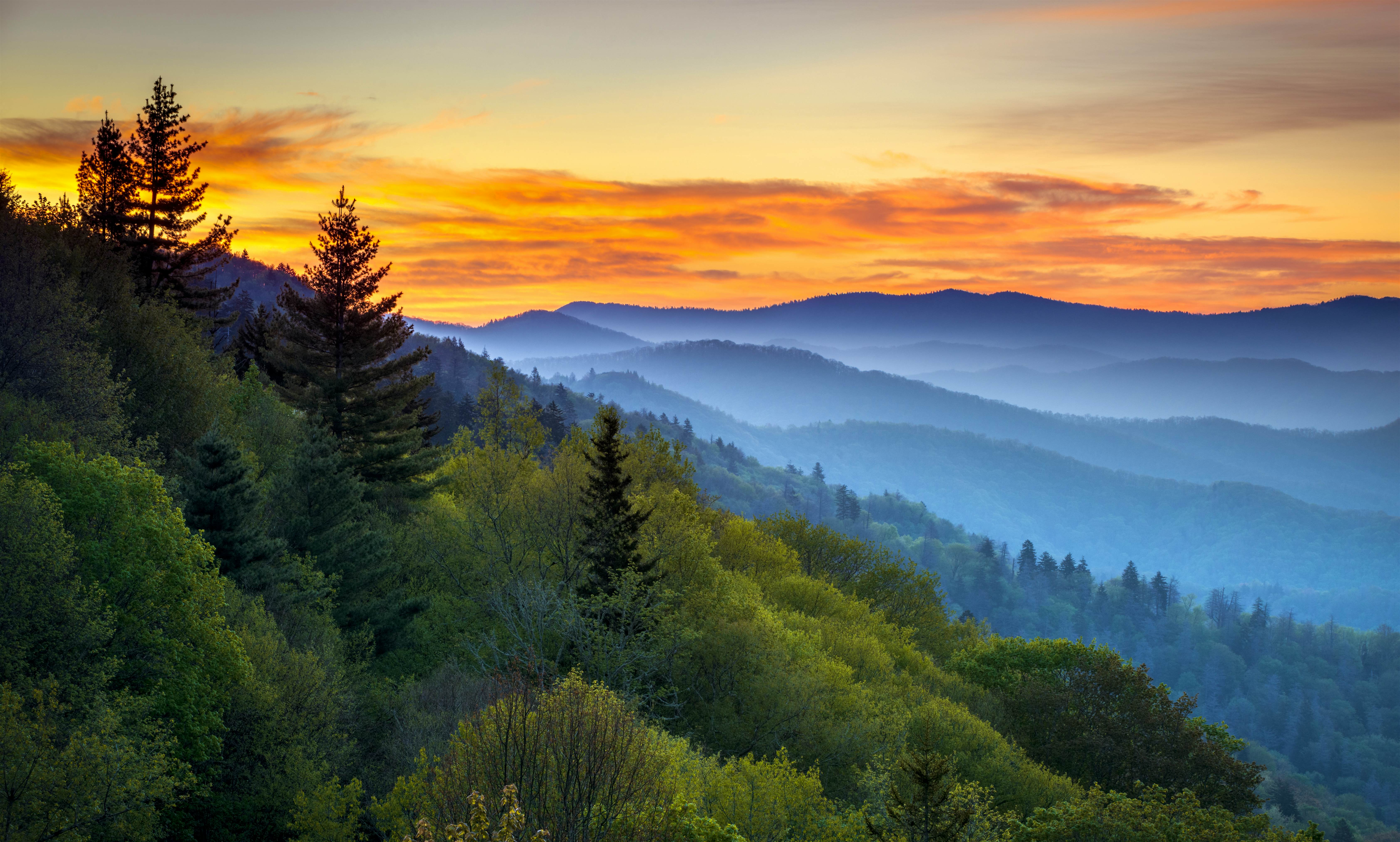  Great Smoky Mountains  National Park travel Southern USA 