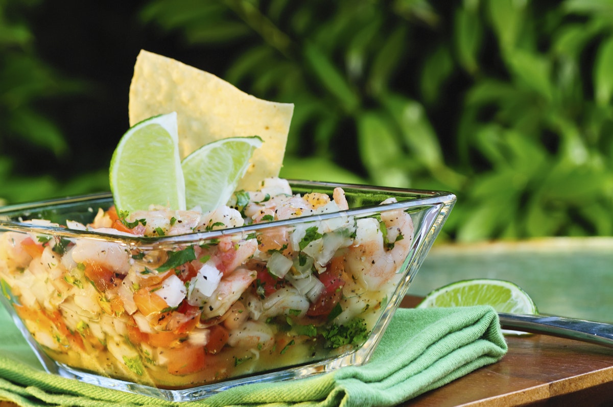 Ceviche with Lime