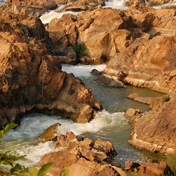 Somphamit Falls, Si Phan Don, Laos