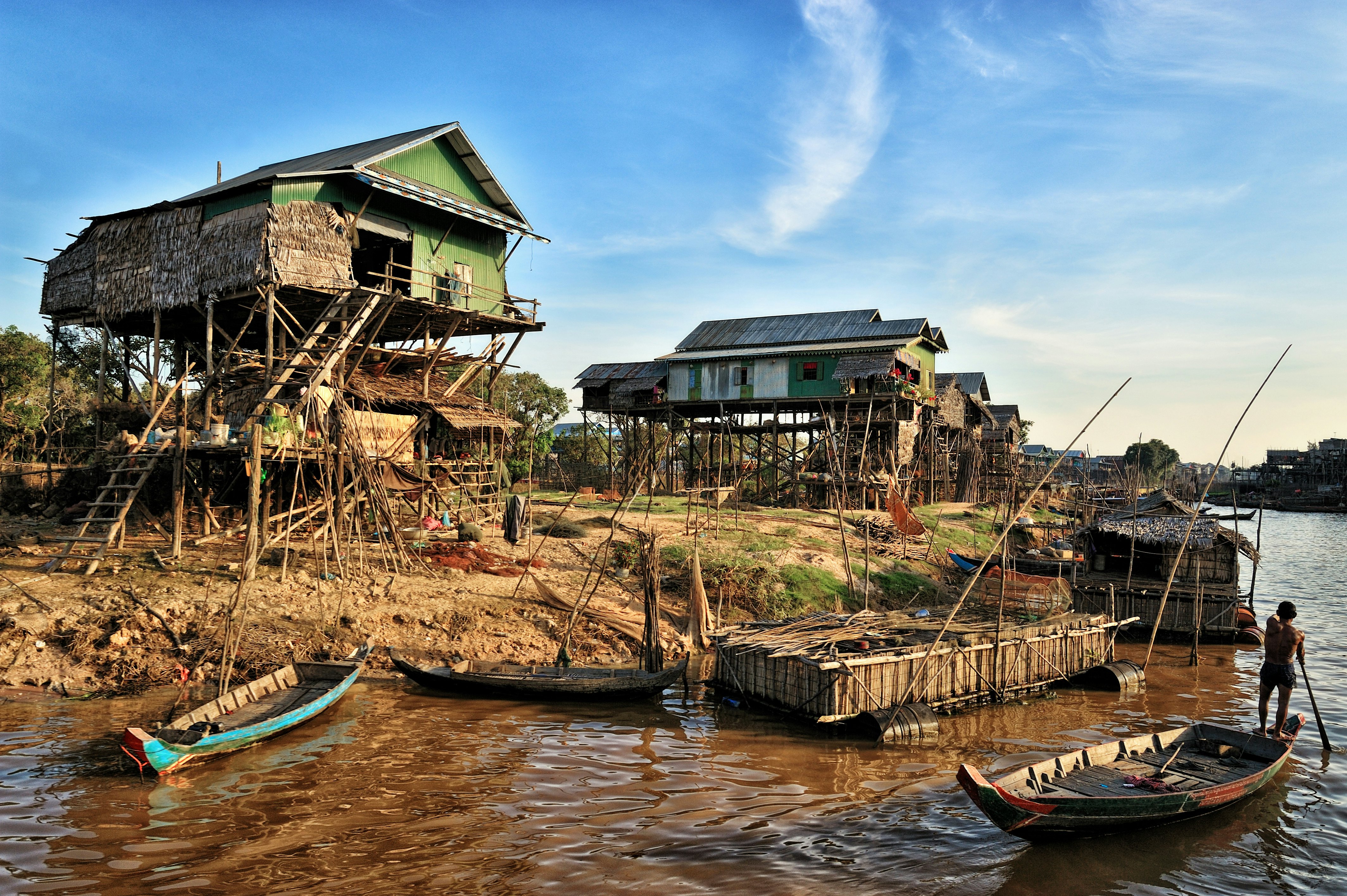 The Huge kampong Phluk, Cambodia
