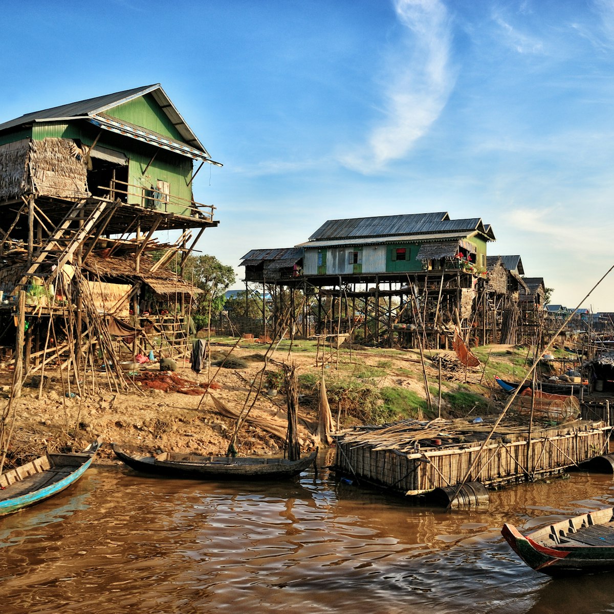 The Huge kampong Phluk, Cambodia