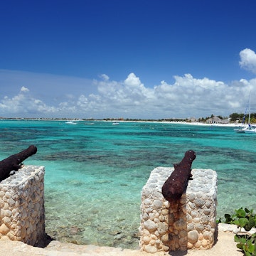 Cannons in Akumal
