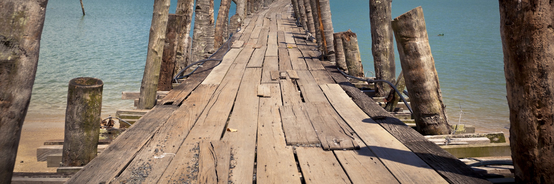 wooden pathway