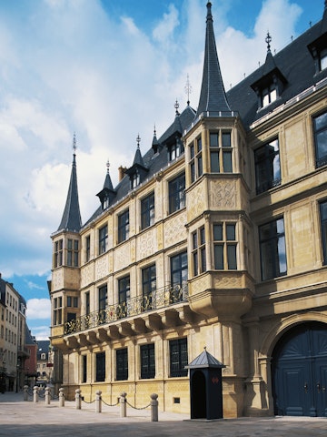 Facade of Grand Ducal Palace (1545-1604), Luxembourg City, Luxembourg