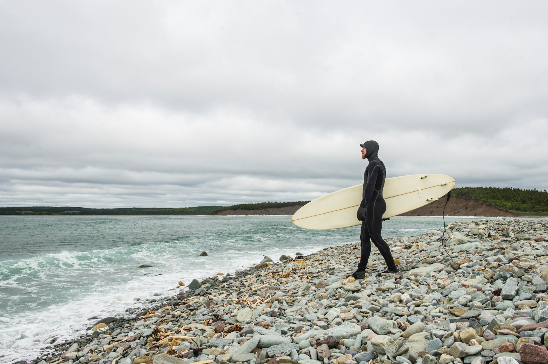 Surfing in Nova Scotia