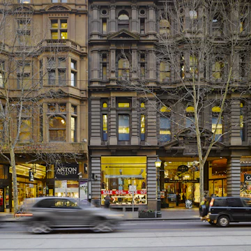 Collins Street Facade.