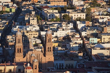 Mexico, Zacatecas state, Zacatecas City the cathedral