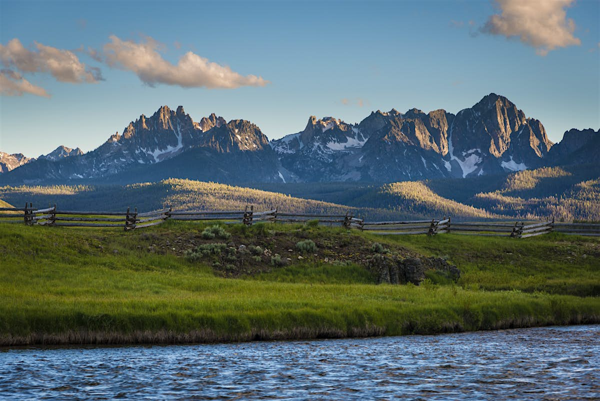 Idaho travel The Rocky Mountains, USA Lonely