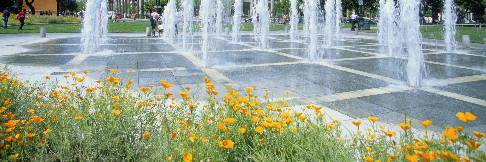 USA, California, San Jose, Silicon Valley, Plaza de Cesar Chavez