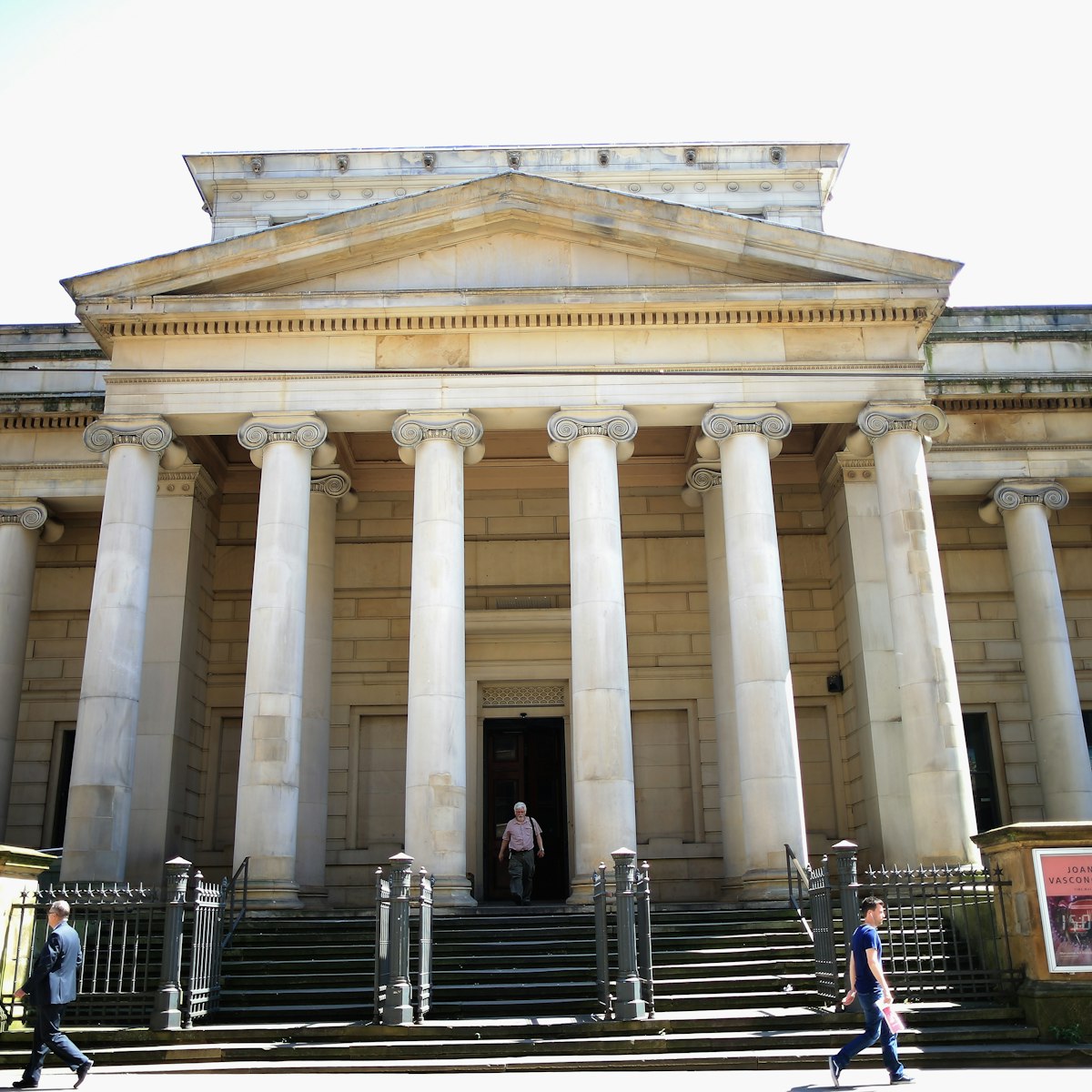 MANCHESTER, ENGLAND - JUNE 23:  A general view of Manchester Art Gallery  in the City of Manchester, on June 23, 2014 in Manchester, England.  Chancellor George Osborne announced today the possibility of HS3 high-speed rail link between Manchester and Leeds that would help build a "northern global powerhouse" linking cities in the North of England.  (Photo by Christopher Furlong/Getty Images)