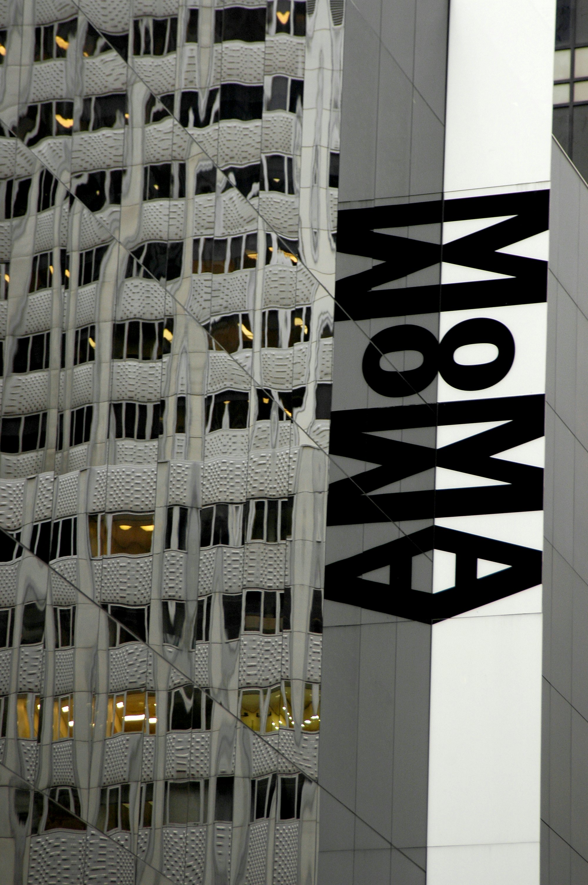 NEW YORK, NY - AUGUST 15 2005: The Museum of Modern Art on August 15, 2005 in New York City. MOMA is an art museum in Midtown Manhattan. (Photo by Athanasios Gioumpasis/Getty Images)