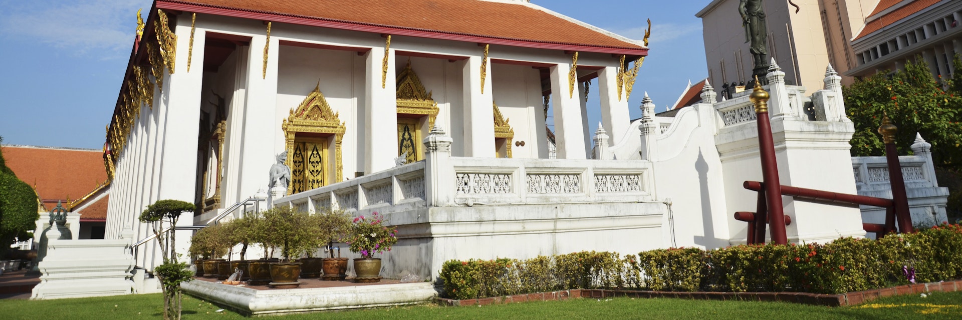 Temple in National Museum Bangkok Thailand