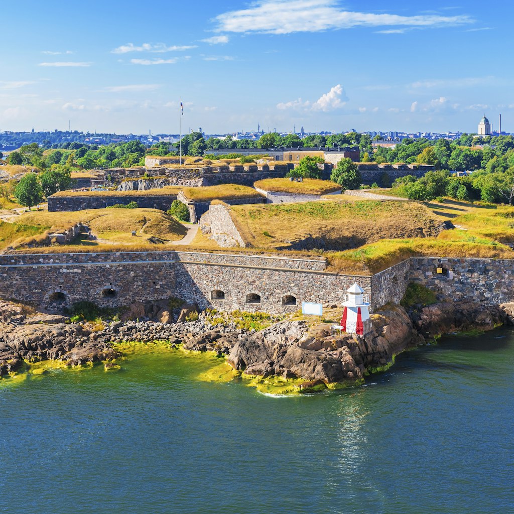 Suomenlinna (Sveaborg) Fortress in Helsinki, Finland