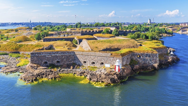 Suomenlinna (Sveaborg) Fortress in Helsinki, Finland