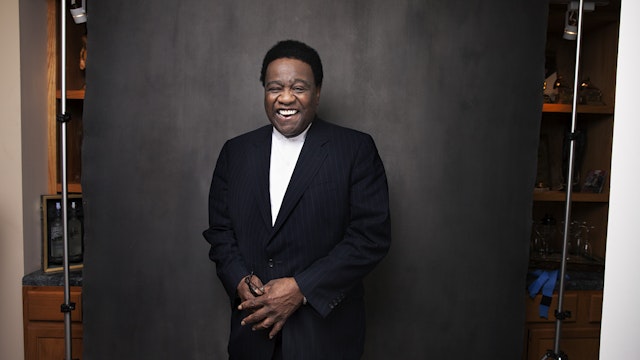 NEW YORK, NY - NOVEMBER 10: Al Green sits for a portrait in his office in Memphis, TN on November 10th, 2014. The legendary singer is a recipient of the 2014 Kennedy Center Honors. (Photo by Jesse Dittmar for The Washington Post via Getty Images.)