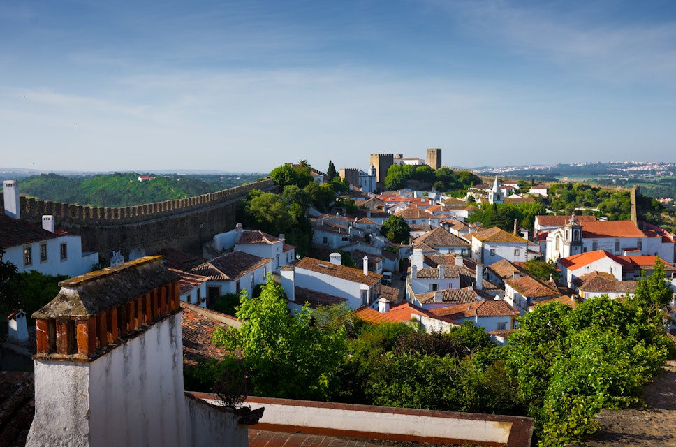 Obidos Walled Medieval Town in Portugal