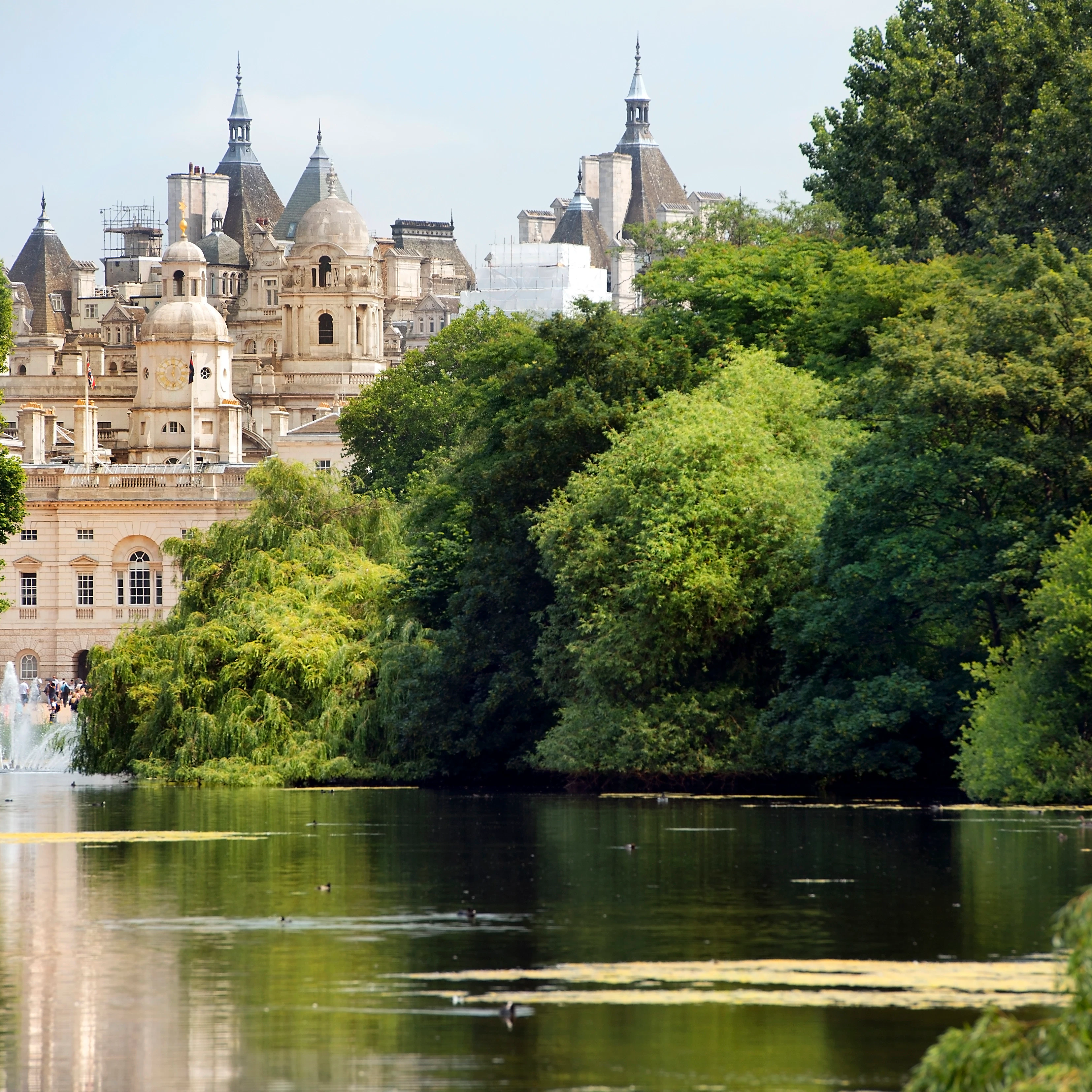 saint james park and Palace, london