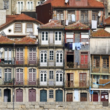 Houses of the historic city center of Porto