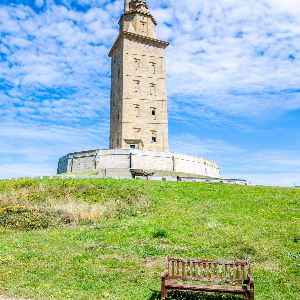 Hercules tower, A CoruÃƒÂ±a, Galicia, Spain 2