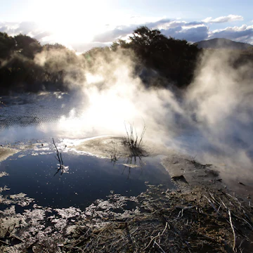 Hot spring in Kuirau Park