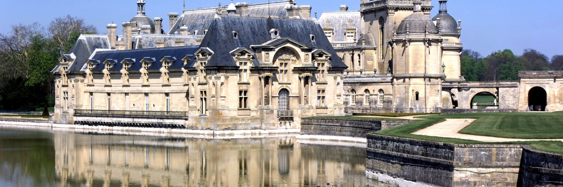 Chateau Chantilly Oise, France (Photo by: Digital Light Source/UIG via Getty Images)