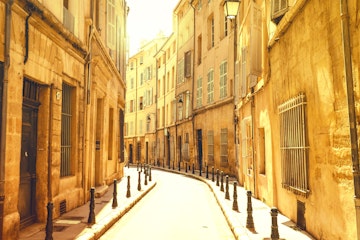 On the street of Aix-en-provence