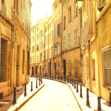 On the street of Aix-en-provence