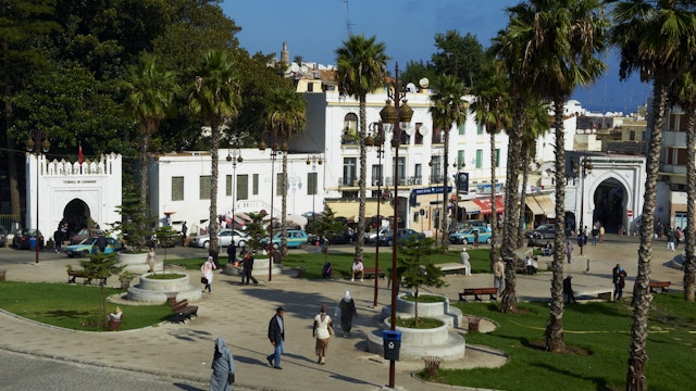 Grand Socco (April 9 1947 Square), New City, Tangier, Morocco, North Africa, Africa