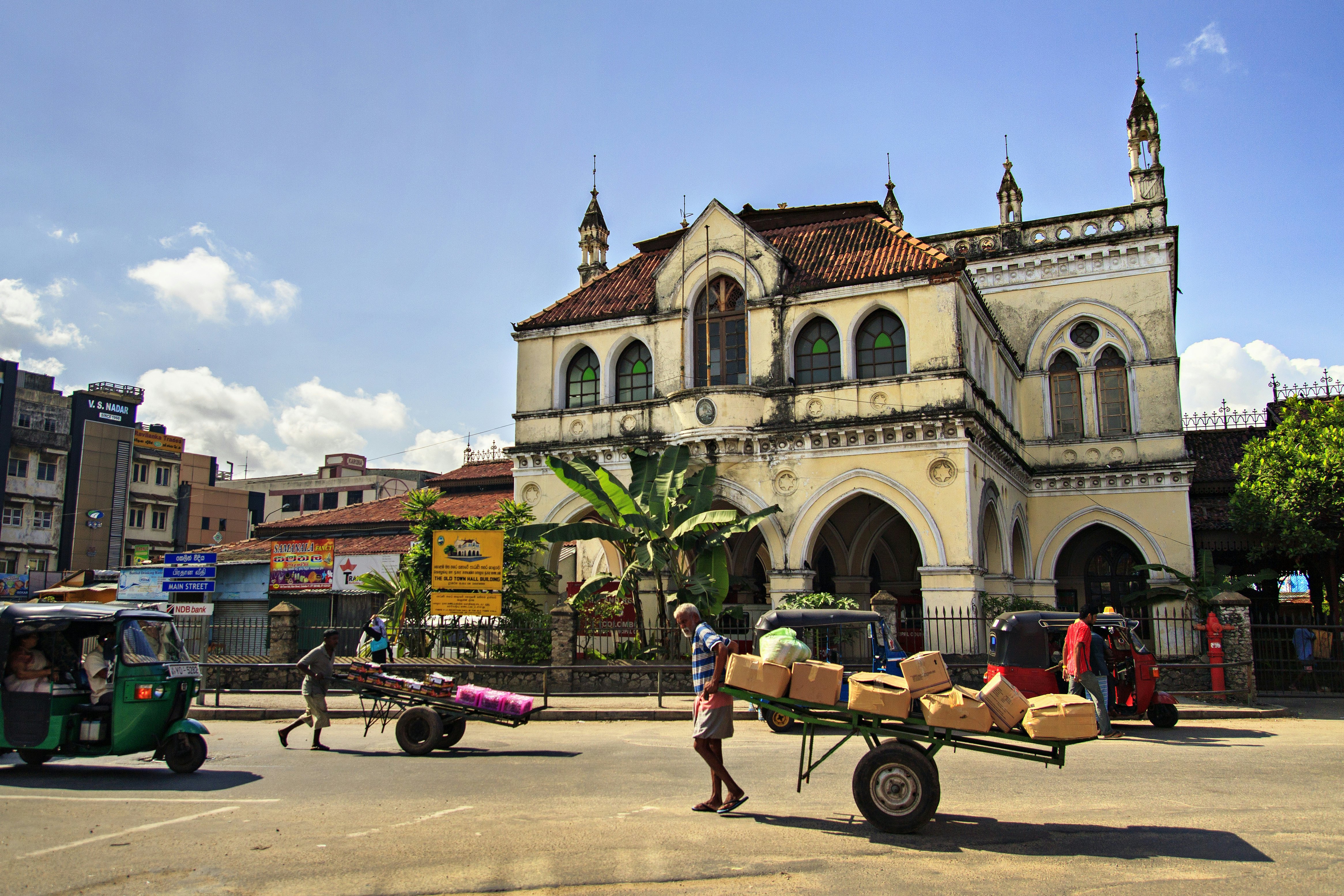 Colonial Town Hall in Colombo - Sri Lanka