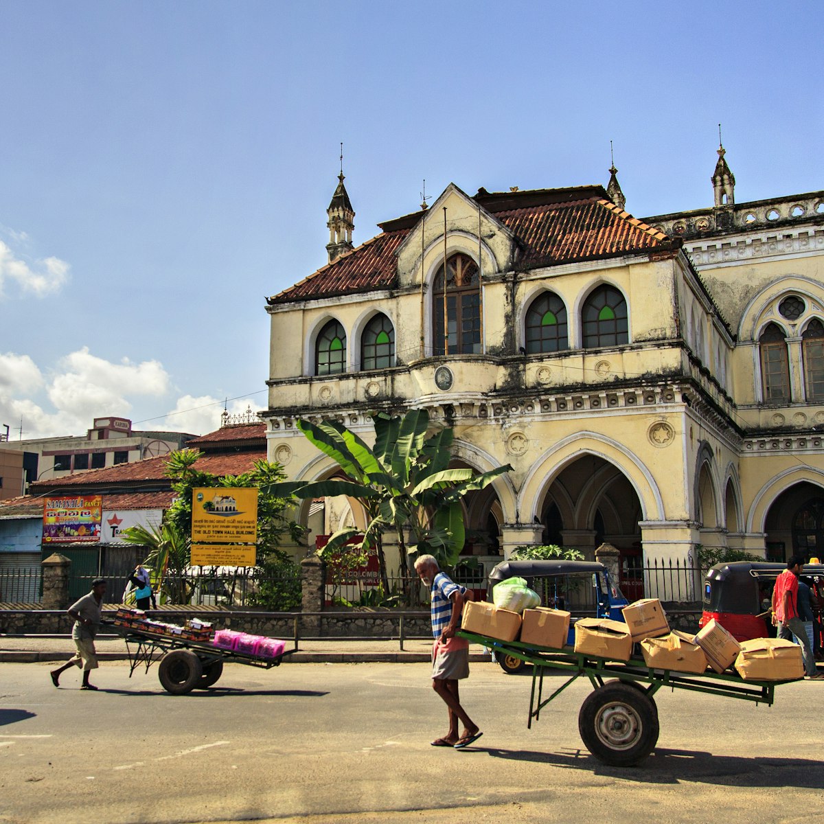 Colonial Town Hall in Colombo - Sri Lanka