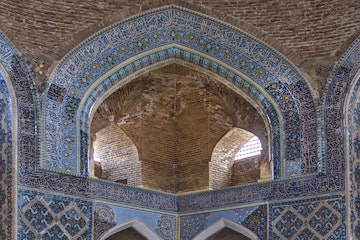 Blue Mosque or Masjidi Qebud Mosque in Tabriz