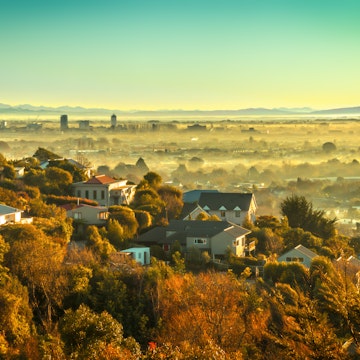 Misty Christchurch morning