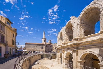 Amphitheatre in Arles, Provence, France