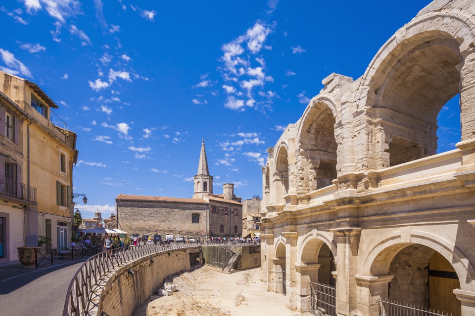 Amphitheatre in Arles, Provence, France