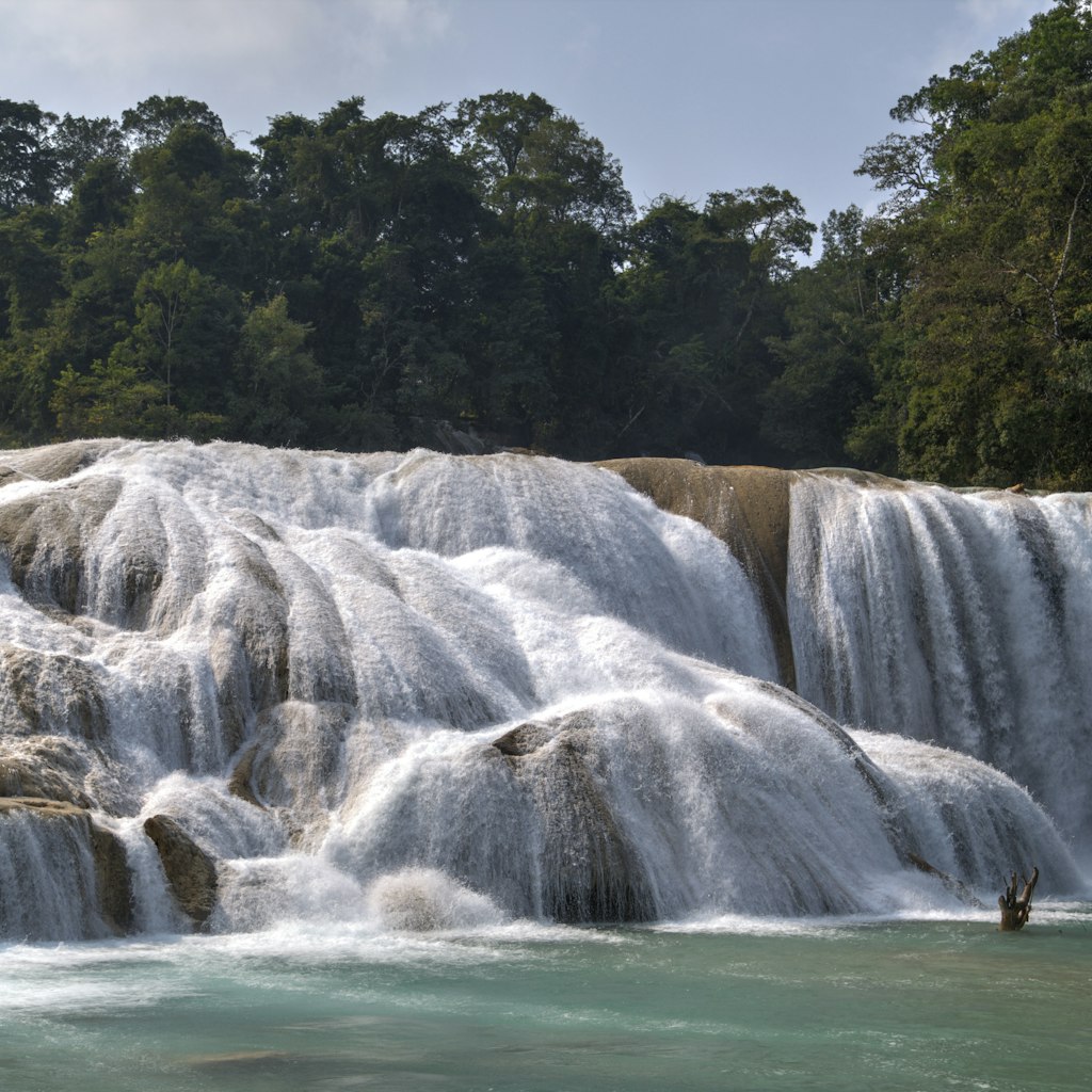 Rio Tulija, Agua Azul, National Park, near Palenque, Chiapas, Mexico, North America