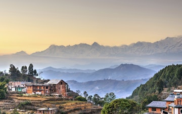 Bandipur village in Nepal